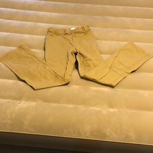 Children’s Place Tan Bootcut Pants, Size 16S(Slim)
